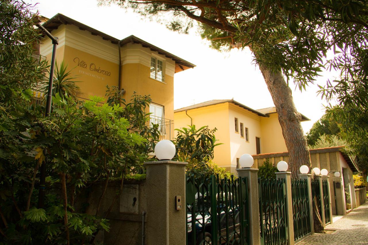 Residence Villa Ombrosa Spotorno Buitenkant foto